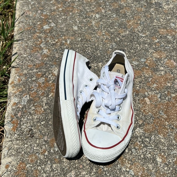 LOW RISE WHITE CONVERSE ALL STAR - Picture 3 of 5